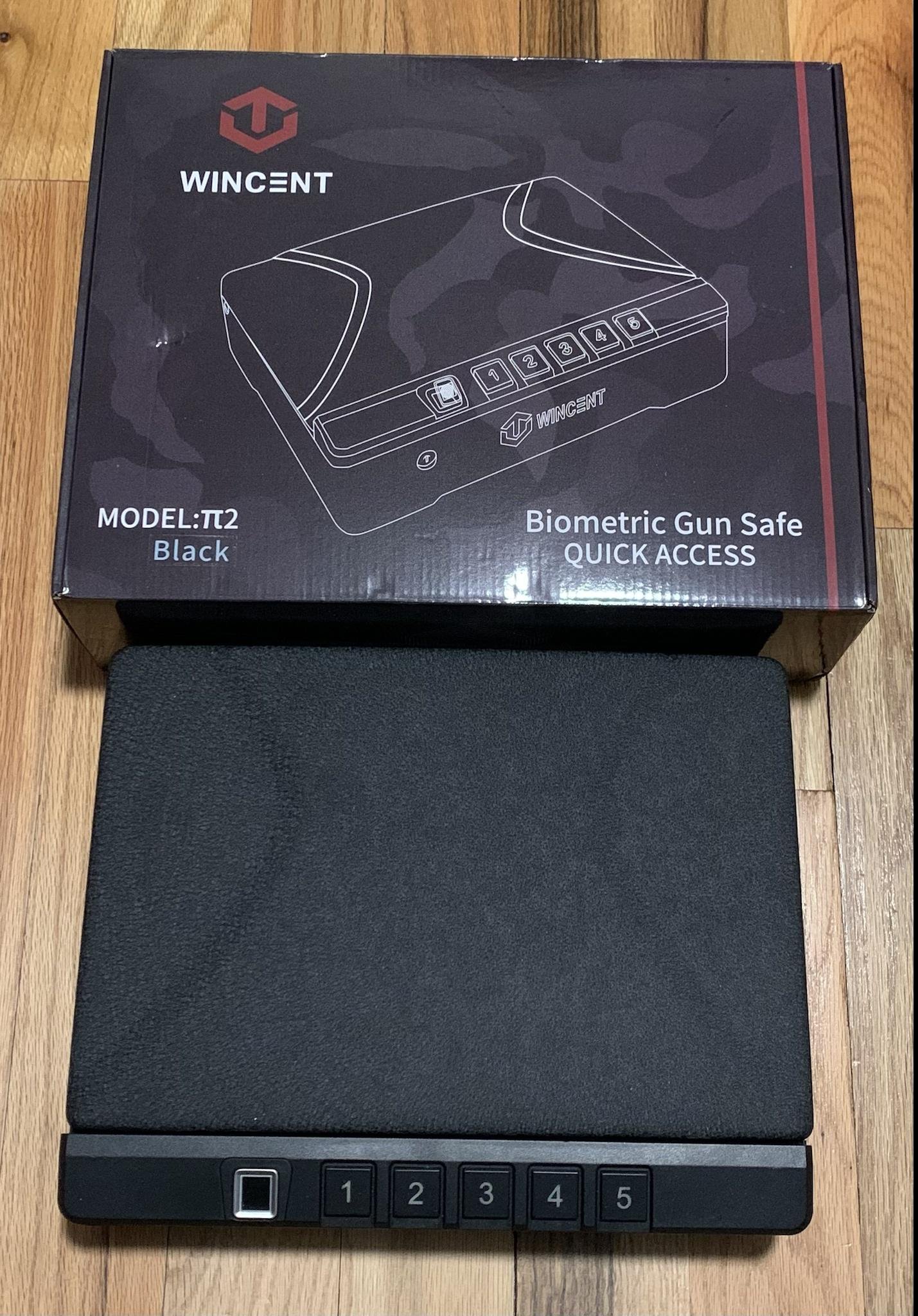 WINCENT Biometric Gun Safe for Pistols V2.0 Review