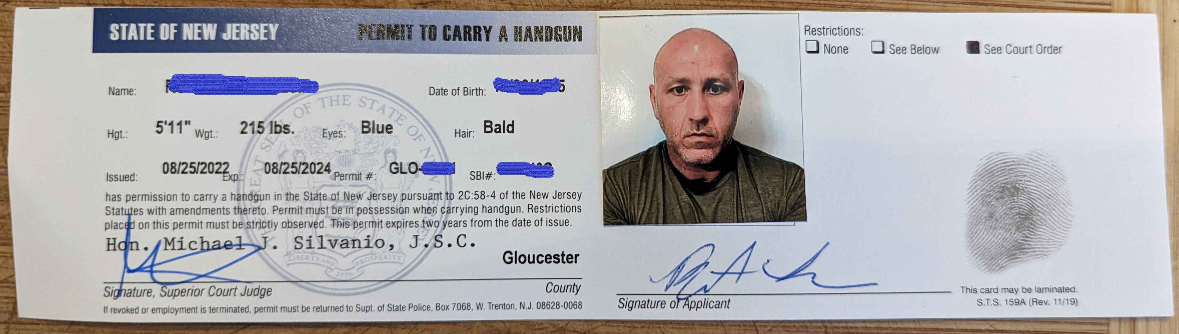 NJ Handgun Carry Permit Application Experience Page 58 Current New